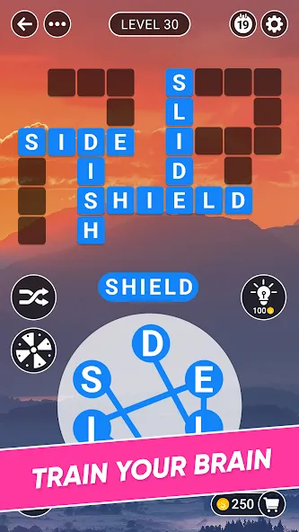 Word Farm Crossword [МОД: Меню, Бесконечные монеты и Открытые уровни] Screenshot 3