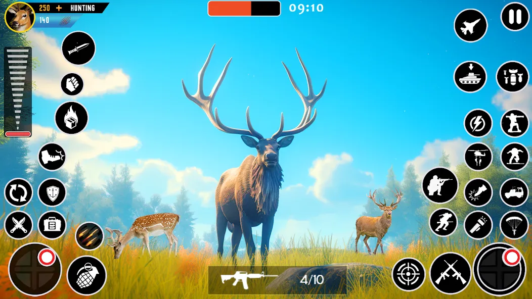 Wild Animal Deer Hunting Games (Охота на диких зверей с оружием  игры) [МОД: Все открыто, Дополнительные деньги и Меню MOD] Screenshot 4