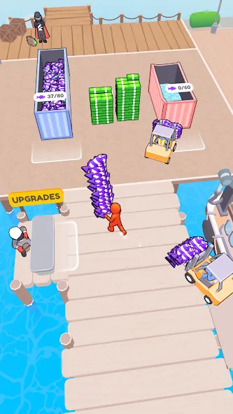 Seaport Master (Сипорт Мастер) [МОД: Много монет, Открытые уровни и Мега MOD] Screenshot 1