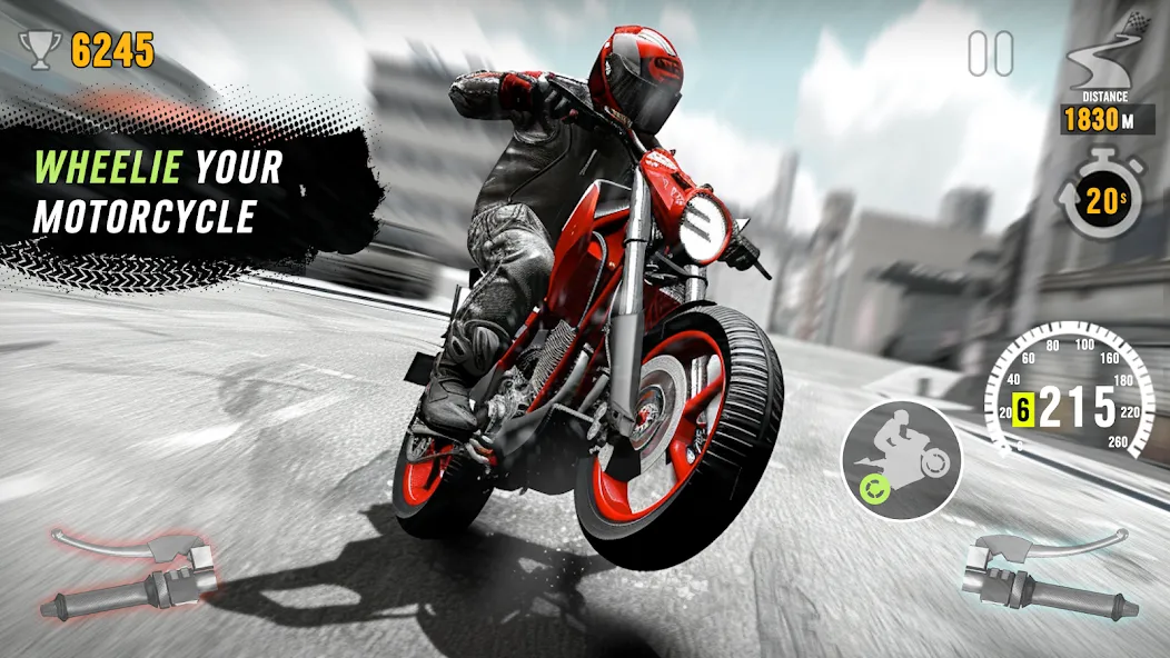 Motor Tour: Biker's Challenge (Мотор Тур) [MOD: Меню/Много денег] - Скриншот 3