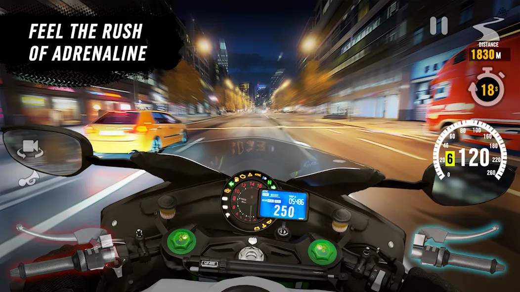 Motor Tour: Biker's Challenge (Мотор Тур) [MOD: Меню/Много денег] - Скриншот 5