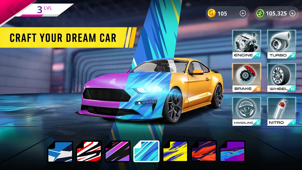 Traffic Tour: Car Fury (Трафик Тур) [МОД: Меню, Бесконечные монеты и Открытые уровни] Screenshot 2