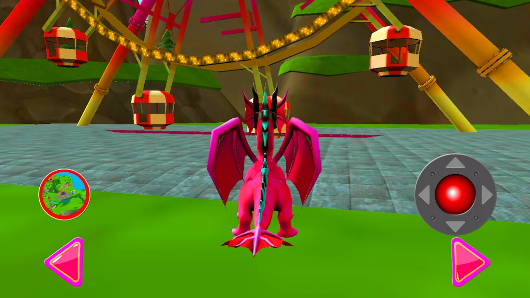 Talking Dragon Family (Талкинг Драгон Фэмели   ) [МОД: Деньги, Монеты и Меню MOD] Screenshot 3