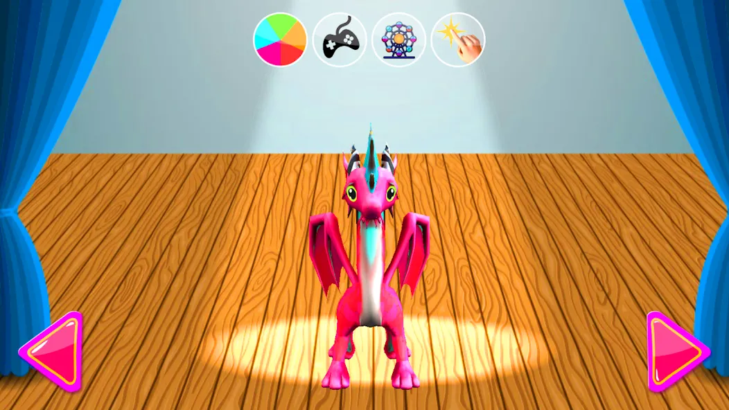 Talking Dragon Family (Талкинг Драгон Фэмели   ) [МОД: Деньги, Монеты и Меню MOD] Screenshot 5