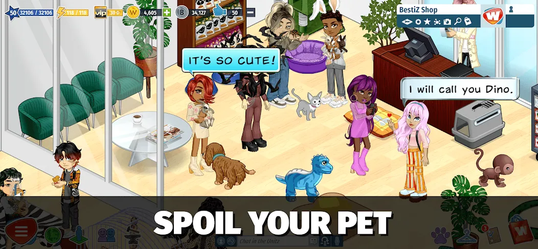 Woozworld - Virtual World (Вузворлд) [МОД: Деньги, Монеты и Меню MOD] Screenshot 3