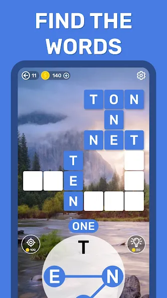 Word Search Puzzle Game [МОД: Бесконечные деньги, Монеты и Мега MOD] Screenshot 3