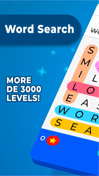 Word Search [МОД: Все открыто, Дополнительные деньги и Меню MOD] Screenshot 1