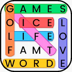 Скачать Word Search [МОД: Все открыто, Дополнительные деньги и Меню MOD] | Взлом Word Search на Андроид