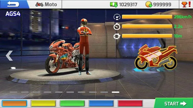 Real Bike Racing [МОД: Много денег, Монет и Все открыто] Screenshot 5