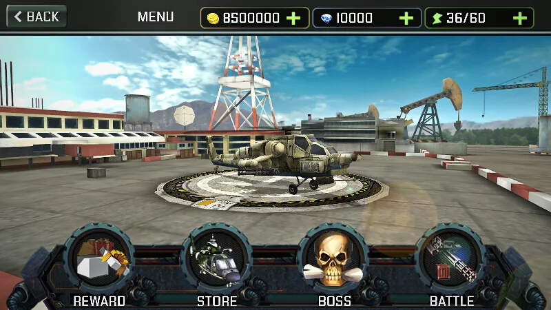 Gunship Strike 3D [МОД: Деньги, Монеты и Меню MOD] Screenshot 3