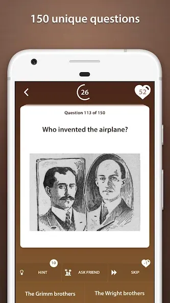World History Quiz [МОД: Много монет, Открытые уровни и Мега MOD] Screenshot 2