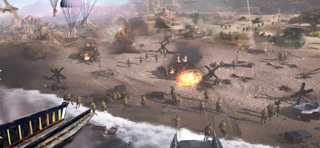 World War 2: Strategy Games (Вторая мировая война) [МОД: Все открыто, Дополнительные деньги и Меню MOD] Screenshot 3