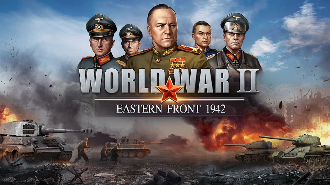 World War 2:WW2 Strategy Games (Вторая мировая война) [МОД: Много денег, Монет и Все открыто] Screenshot 1