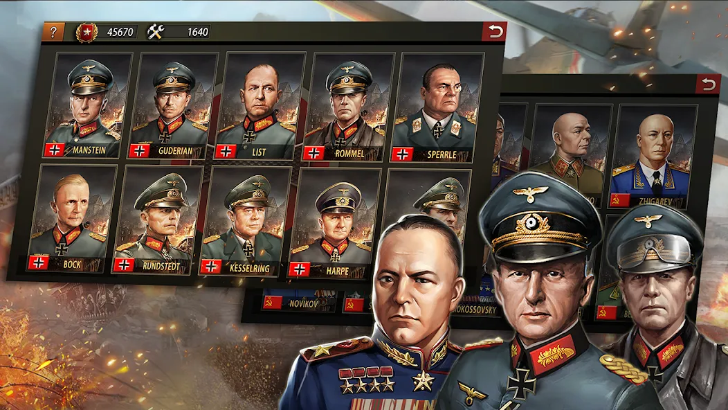 World War 2:WW2 Strategy Games (Вторая мировая война) [МОД: Много денег, Монет и Все открыто] Screenshot 2