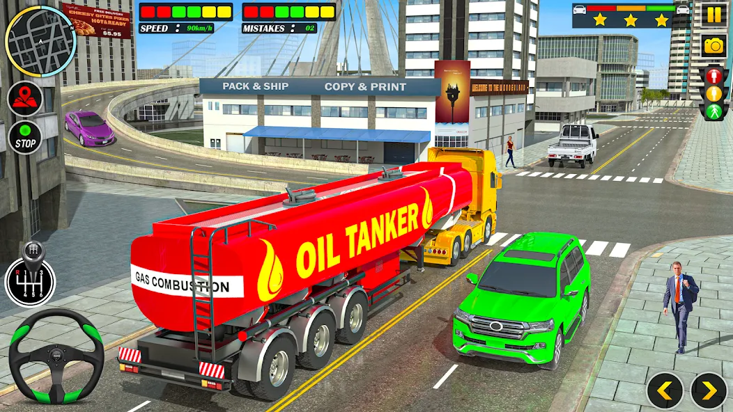Offroad Oil Tanker Truck Games (Оффроуд Игры на машинецистерне для нефти) [МОД: Деньги, Монеты и Меню MOD] Screenshot 2