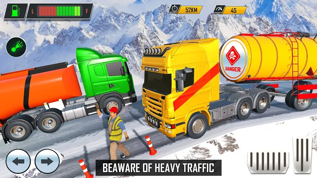 Offroad Oil Tanker Truck Games (Оффроуд Игры на машинецистерне для нефти) [МОД: Деньги, Монеты и Меню MOD] Screenshot 4
