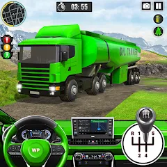 Скачать Offroad Oil Tanker Truck Games (Оффроуд Игры на машинецистерне для нефти) [МОД: Деньги, Монеты и Меню MOD] | Взлом Offroad Oil Tanker Truck Games на Андроид