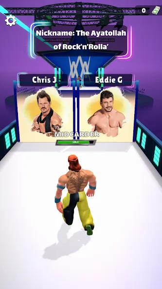 Wrestling Trivia Run (Рестлинг Тривия Ран) [МОД: Бесконечные деньги, Монеты и Мега MOD] Screenshot 1