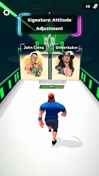 Wrestling Trivia Run (Рестлинг Тривия Ран) [МОД: Бесконечные деньги, Монеты и Мега MOD] Screenshot 4