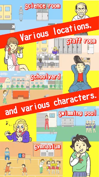 Ditching School! [МОД: Много денег, Монет и Все открыто] Screenshot 5