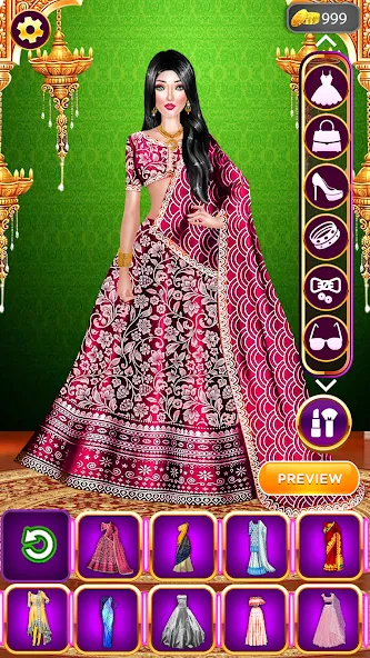 Dress Up Game-Make Up games [МОД: Все открыто, Дополнительные деньги и Меню MOD] Screenshot 2