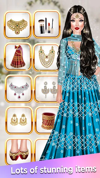 Dress Up Game-Make Up games [МОД: Все открыто, Дополнительные деньги и Меню MOD] Screenshot 4
