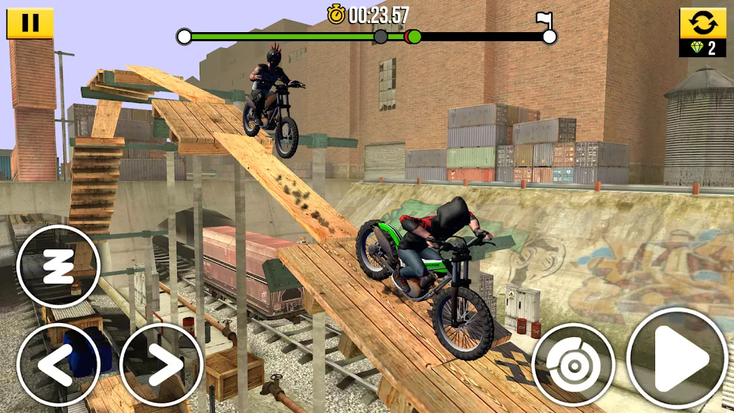 Trial Xtreme Legends (Триал Экстрим Легенды) [МОД: Бесконечные деньги, Монеты и Мега MOD] Screenshot 3