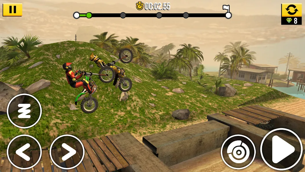 Trial Xtreme Legends (Триал Экстрим Легенды) [МОД: Бесконечные деньги, Монеты и Мега MOD] Screenshot 4