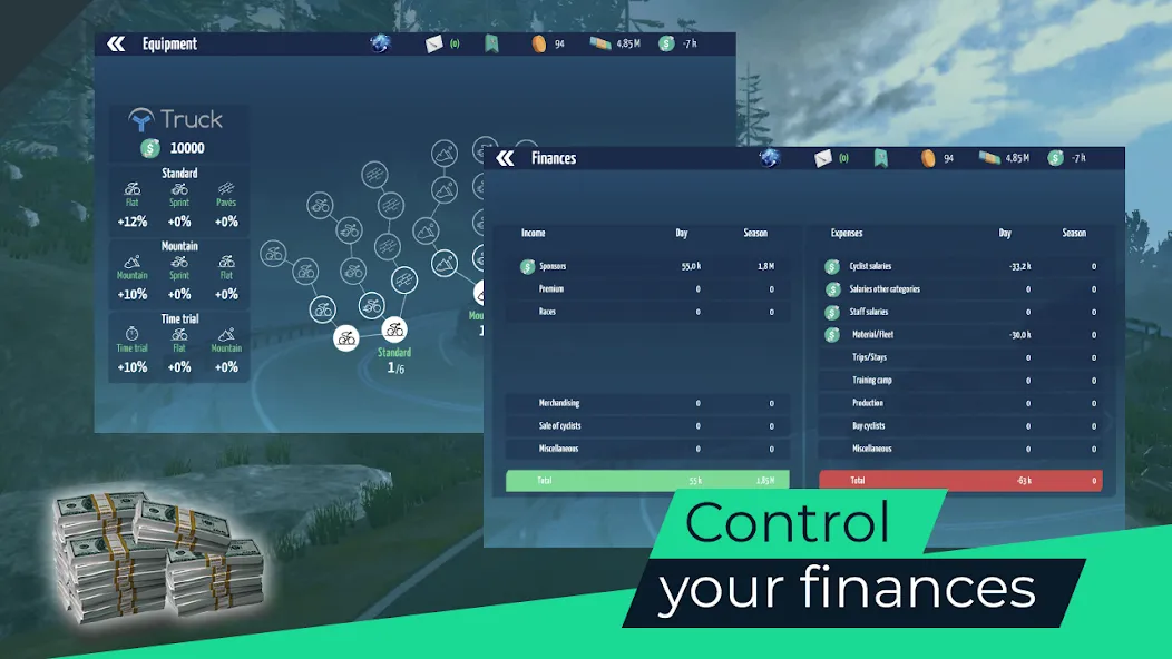 Live Cycling Manager 2023 (Лайв Сайклинг Менеджер 2023) [МОД: Бесконечные деньги, Монеты и Мега MOD] Screenshot 5