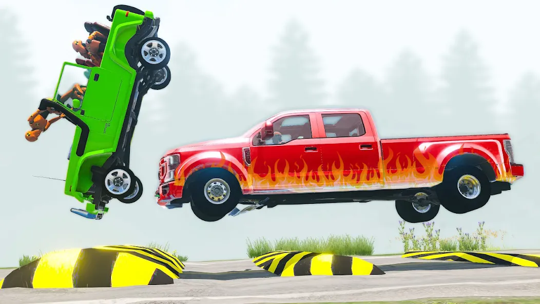 Car Crash: 3D Mega Demolition (Кар краш) [МОД: Деньги, Монеты и Меню MOD] Screenshot 1