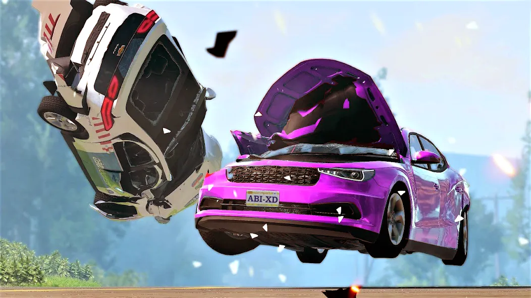 Car Crash: 3D Mega Demolition (Кар краш) [МОД: Деньги, Монеты и Меню MOD] Screenshot 2
