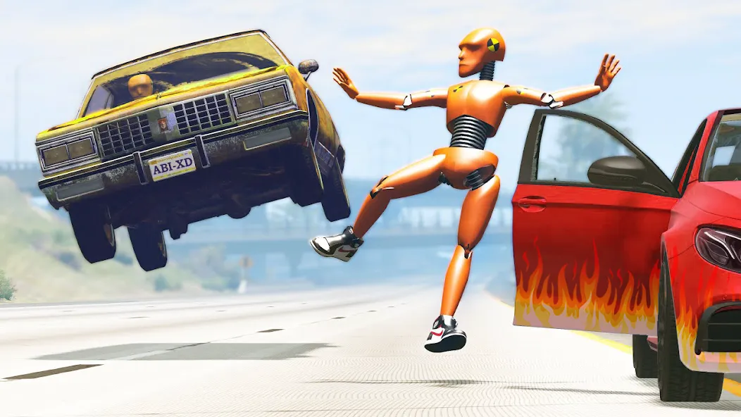 Car Crash: 3D Mega Demolition (Кар краш) [МОД: Деньги, Монеты и Меню MOD] Screenshot 3