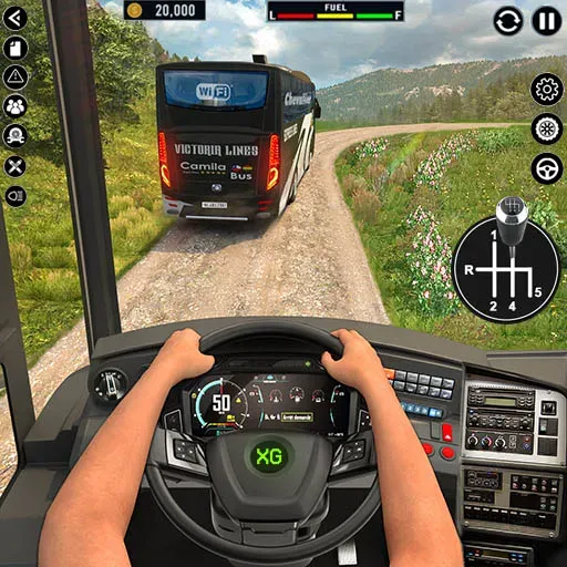 City Bus Simulator - Bus Drive [МОД: Много монет, Открытые уровни и Мега MOD] Screenshot 1