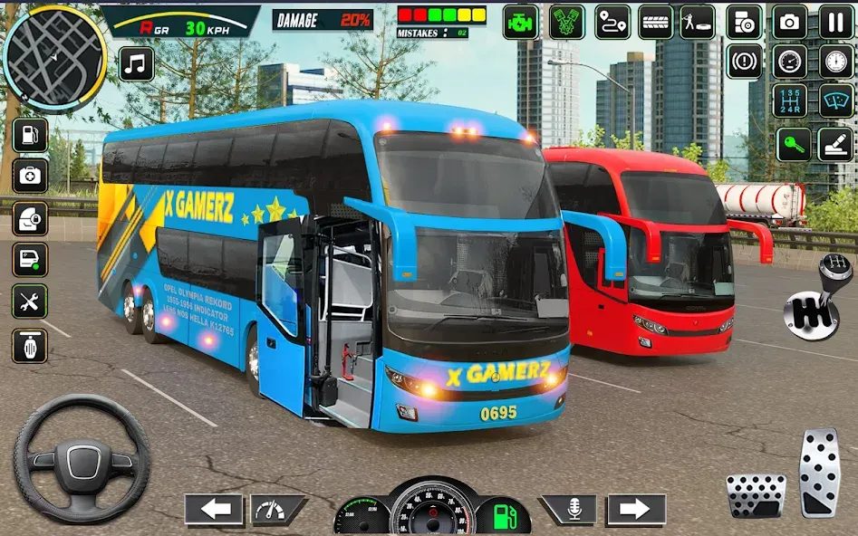 City Bus Simulator - Bus Drive [МОД: Много монет, Открытые уровни и Мега MOD] Screenshot 2