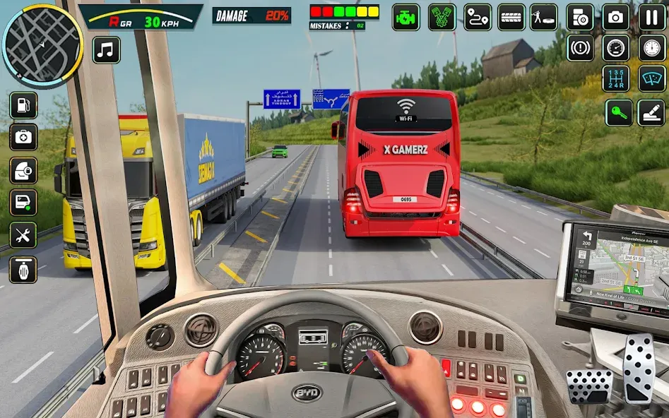 City Bus Simulator - Bus Drive [МОД: Много монет, Открытые уровни и Мега MOD] Screenshot 3