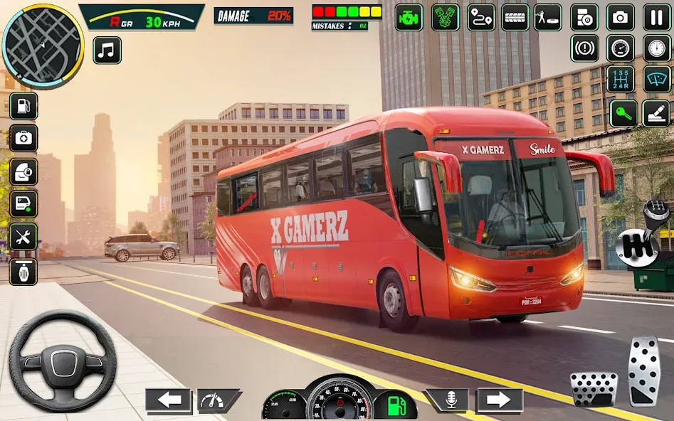 City Bus Simulator - Bus Drive [МОД: Много монет, Открытые уровни и Мега MOD] Screenshot 4