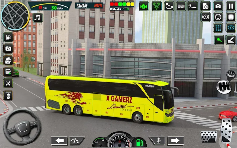 City Bus Simulator - Bus Drive [МОД: Много монет, Открытые уровни и Мега MOD] Screenshot 5
