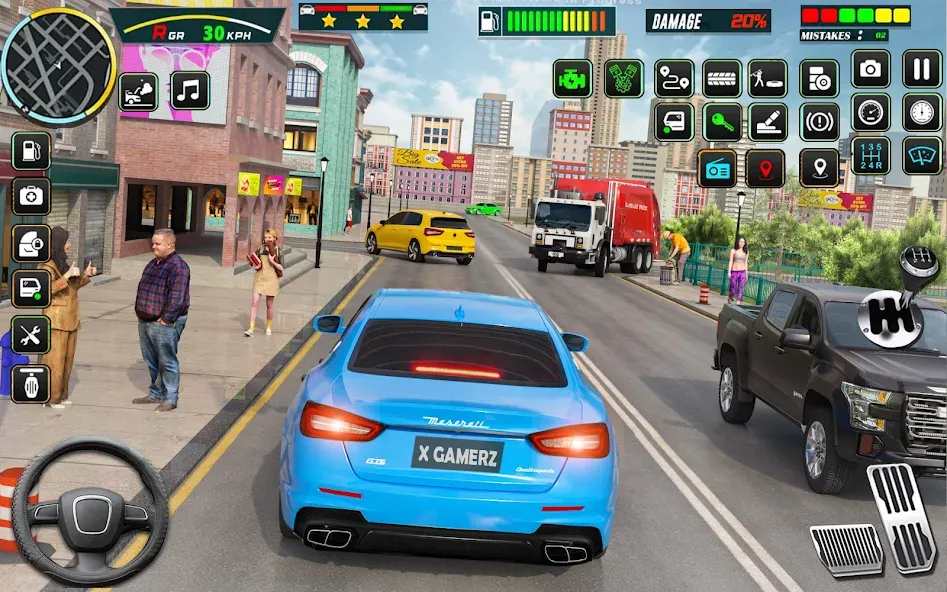 City Car Driving - Car Games (Сити Кар Драйвинг) [МОД: Все открыто, Дополнительные деньги и Меню MOD] Screenshot 3