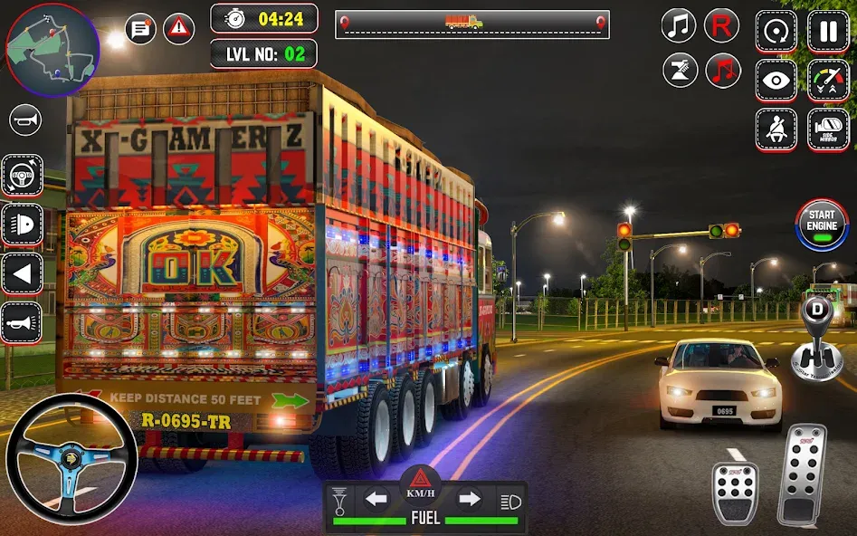 Indian Truck Drive Truck Games (Индийский грузовой симулятор) [МОД: Меню, Бесконечные монеты и Открытые уровни] Screenshot 5