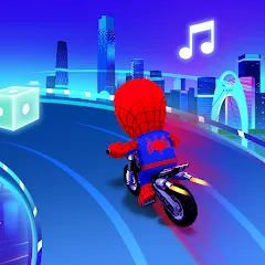 Скачать Beat Racing:Car&Music game (Бит Кар Гонки игра музыки ) [МОД: Бесконечные деньги, Монеты и Мега MOD] | Взлом Beat Racing:Car&Music game на Андроид
