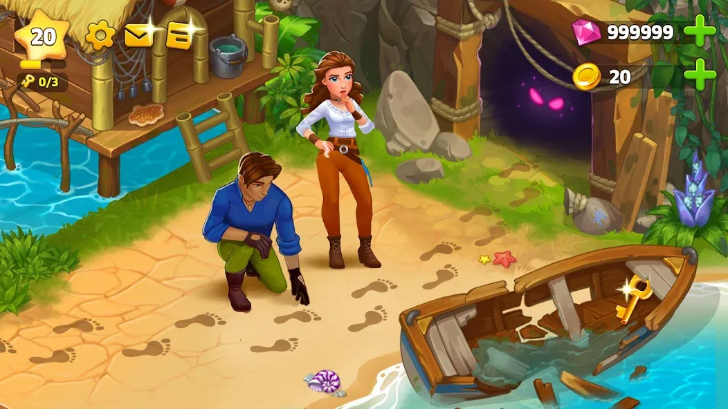 Island Hoppers: Jungle Farm (Айслэнд Квеставэй) [МОД: Бесконечные деньги, Монеты и Мега MOD] Screenshot 3