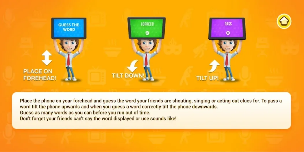 Charades Guess the Word [МОД: Много денег, Монет и Все открыто] Screenshot 3