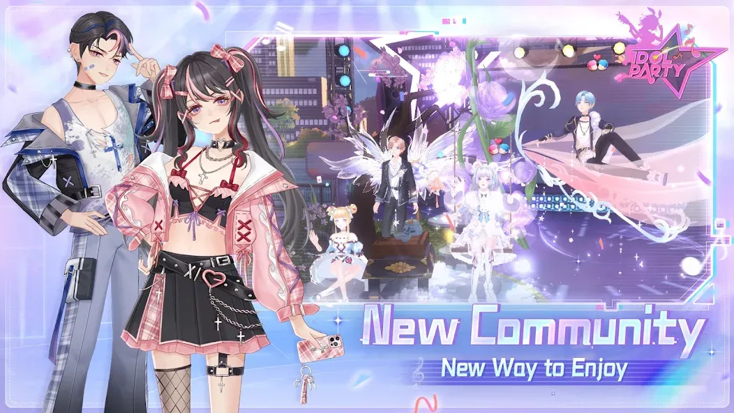 Idol Party (Айдол Пати) [МОД: Бесконечные деньги, Монеты и Мега MOD] Screenshot 3