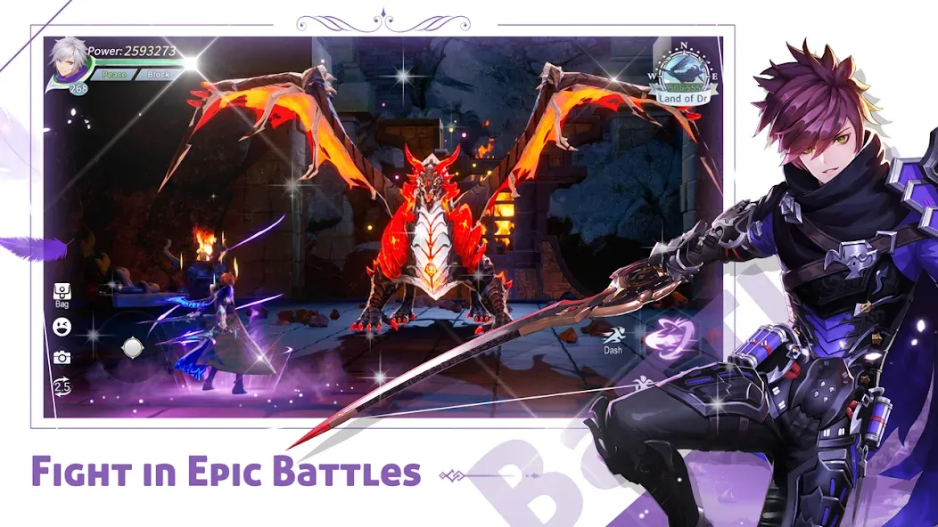 Dragonicle: 2024 Fantasy RPG (Драгоникл) [МОД: Бесконечные деньги, Монеты и Мега MOD] Screenshot 3