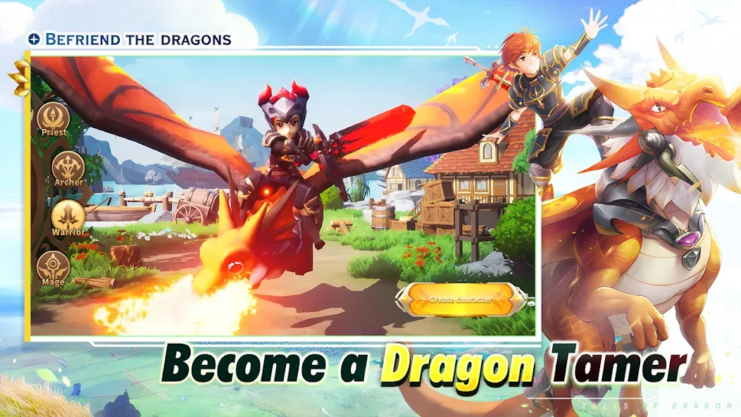 Tales of Dragon - Fantasy RPG (Тейлс оф Драгон) [МОД: Меню, Бесконечные монеты и Открытые уровни] Screenshot 2
