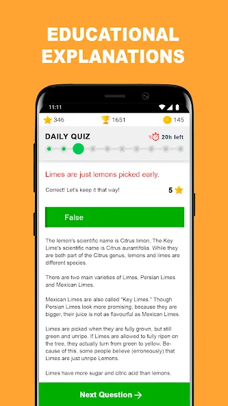 QuizzClub. Quiz & Trivia game (КвиззКлуб) [МОД: Меню, Бесконечные монеты и Открытые уровни] Screenshot 3