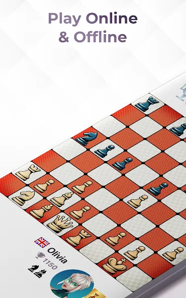 Chess Royale - Play and Learn (Шахматы Рояль) [МОД: Деньги, Монеты и Меню MOD] Screenshot 1