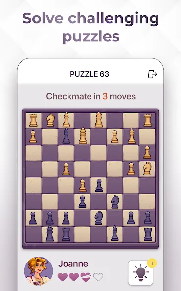 Chess Royale - Play and Learn (Шахматы Рояль) [МОД: Деньги, Монеты и Меню MOD] Screenshot 3