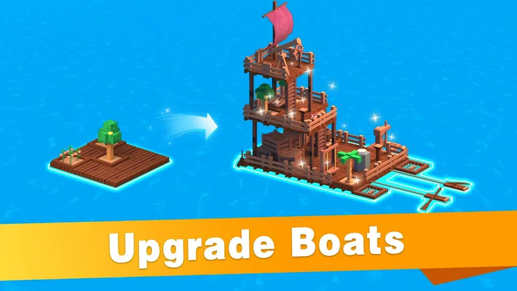 Idle Arks: Build at Sea (Айдл) [МОД: Много денег, Монет и Все открыто] Screenshot 2