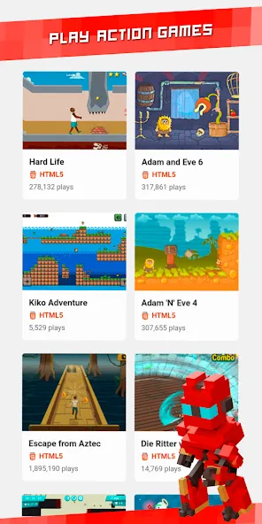 Y8 Mobile app (Мобильное приложение) [МОД: Меню, Бесконечные монеты и Открытые уровни] Screenshot 1